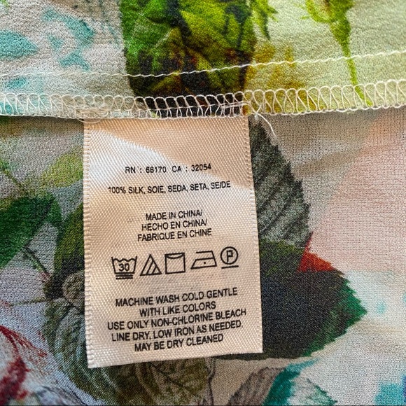 Anthropologie Leifsdottir abstract peasant blouse - Picture 8 of 8